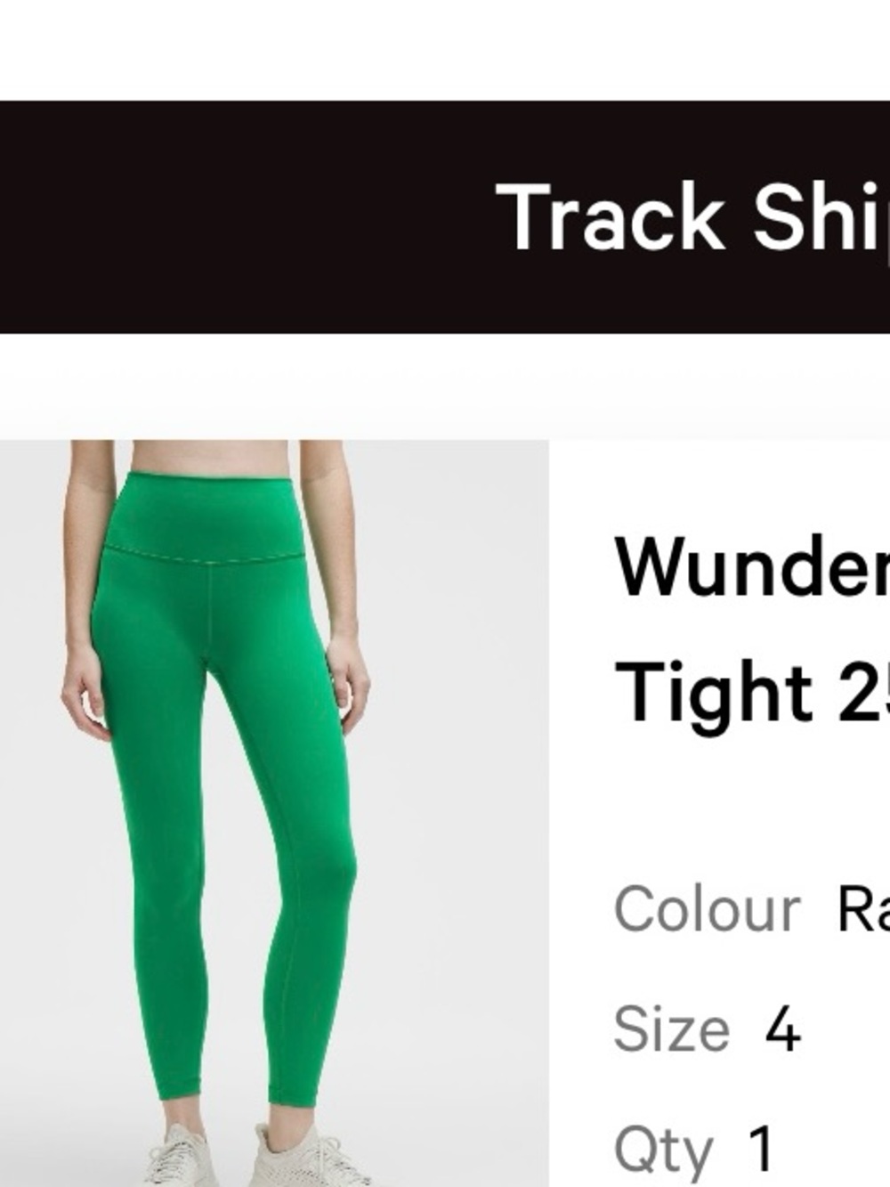 lululemon athletica Emerald Green Strappy Sports Bra and Leggings Set - Picture 3 of 5